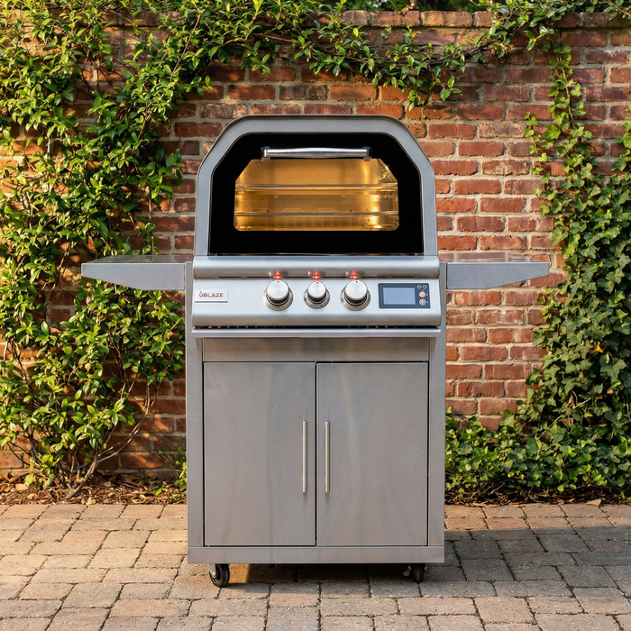 Blaze - 26" Gas Outdoor Oven With Rotisserie