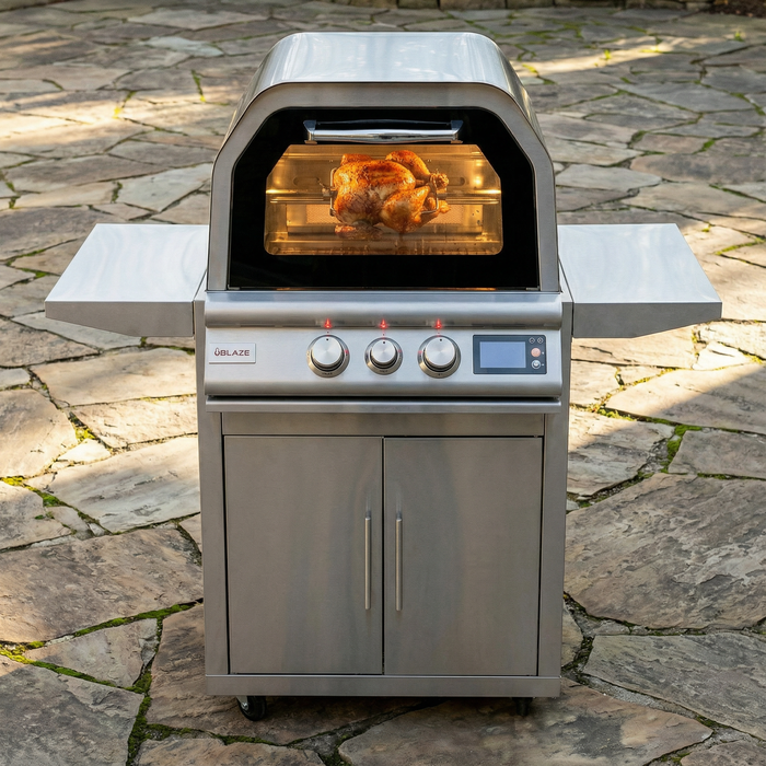 Blaze - 26" Gas Outdoor Oven With Rotisserie