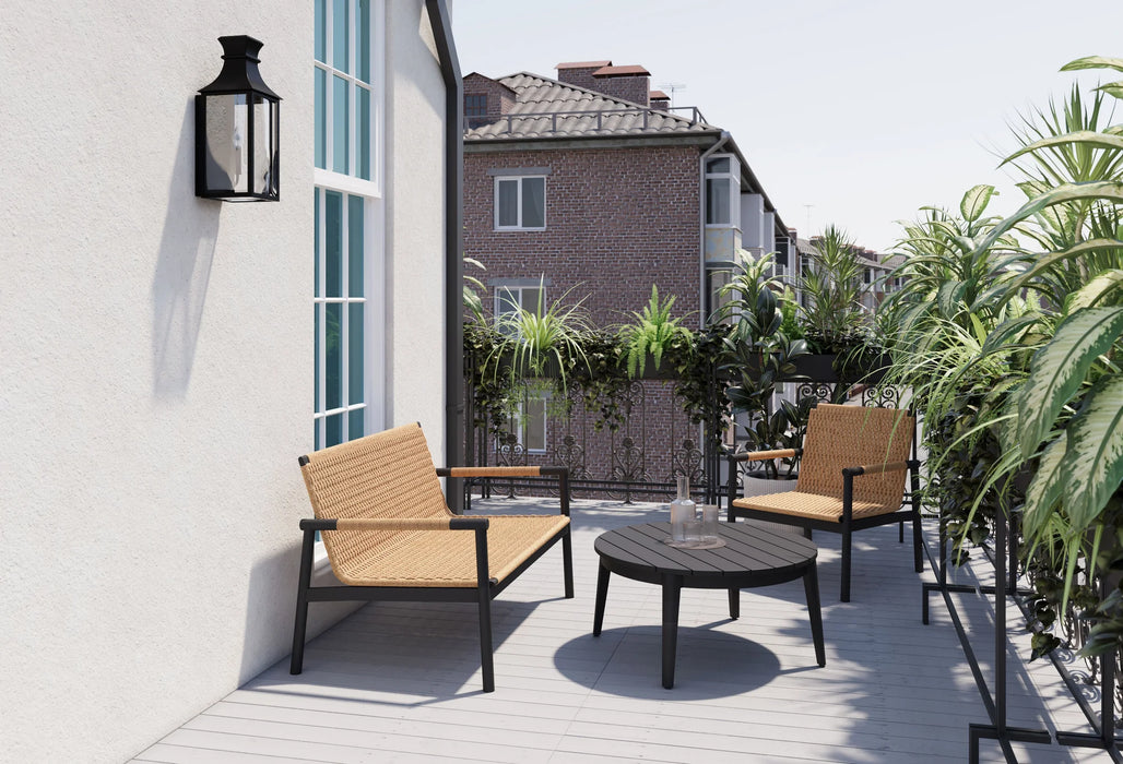 Wicker + Aluminum Flex Armchair