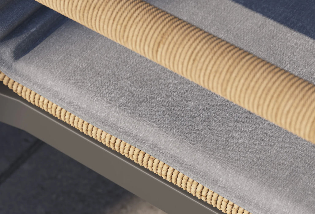 Wicker + Aluminum Flex Armchair