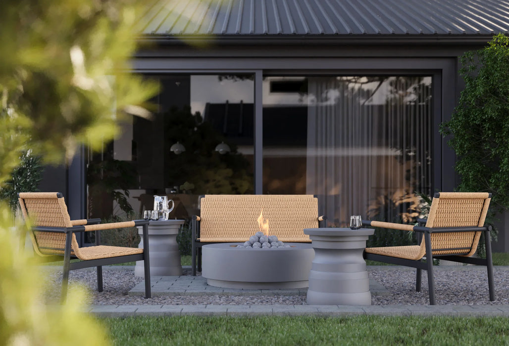 Wicker + Aluminum Flex Armchair