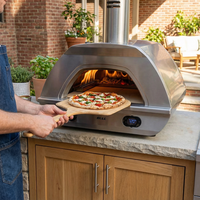 Bull - Dual Fuel Countertop Pizza Oven