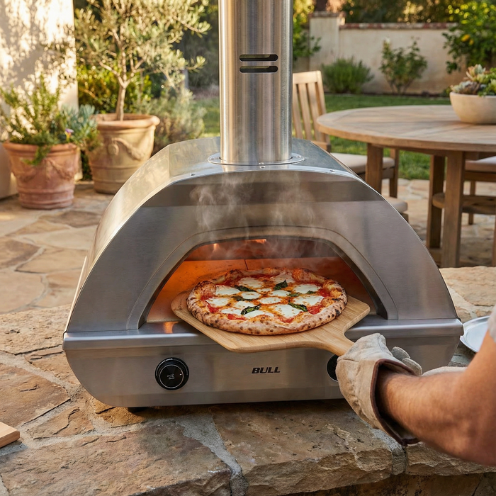 Bull - Dual Fuel Countertop Pizza Oven