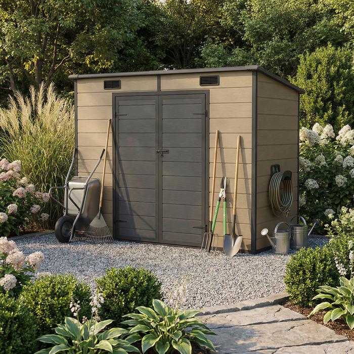Resin Storage Shed – 8x4