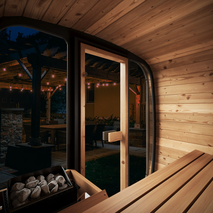 SaunaLife – Cube Series CL4G Outdoor Sauna Kit
