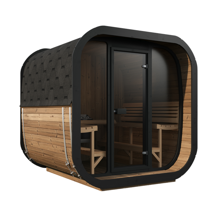 SaunaLife – Cube Series CL7G Outdoor Sauna Kit