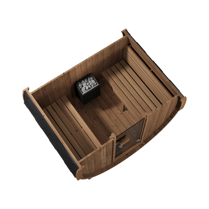SaunaLife - Ergo Series E6 Barrel Sauna Kit