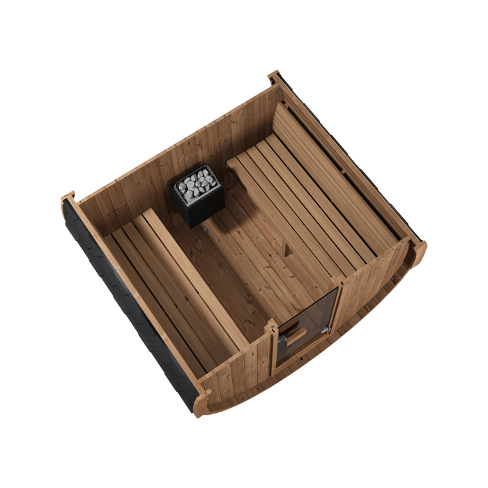 SaunaLife - Ergo Series E7 Barrel Sauna Kit