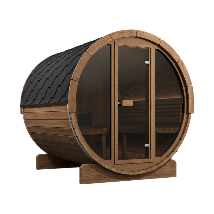 SaunaLife - Ergo Series E8G Barrel Sauna Kit