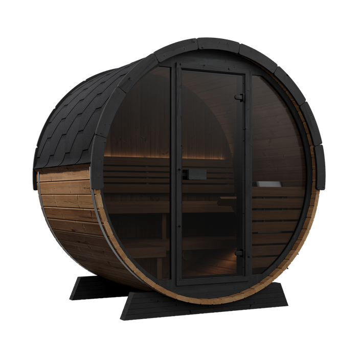 SaunaLife - Ergo Elegance Series EE6G Barrel Sauna Kit