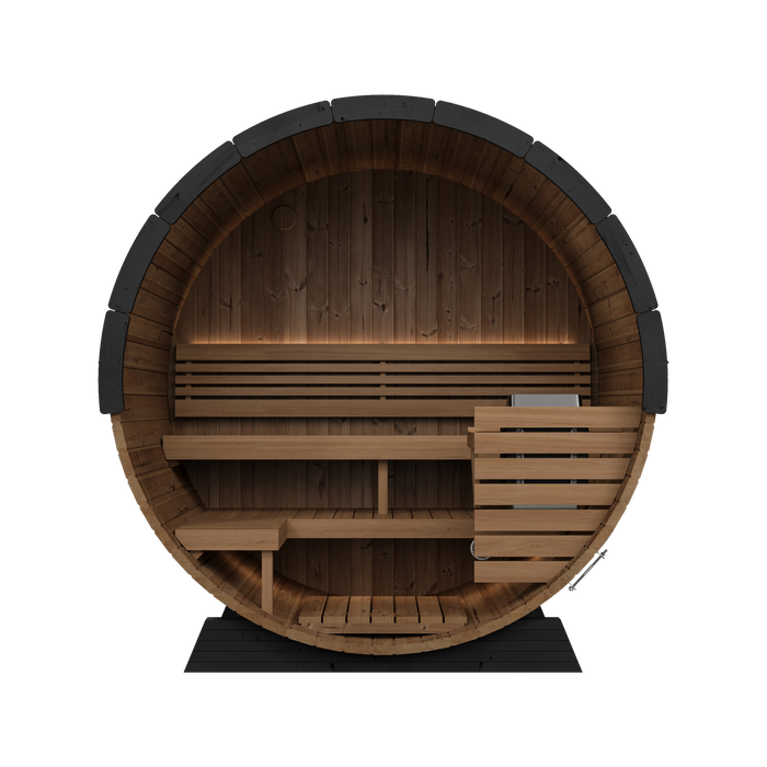 SaunaLife - Ergo Elegance Series EE6G Barrel Sauna Kit
