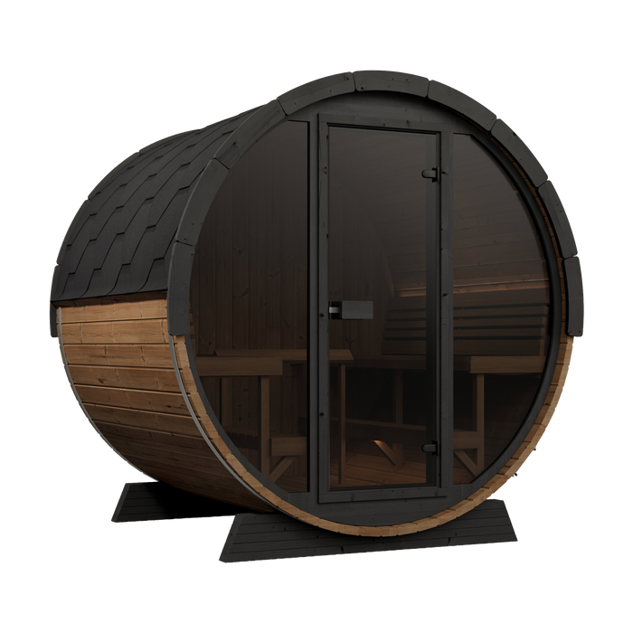 SaunaLife - Ergo Elegance Series EE8G Barrel Sauna Kit