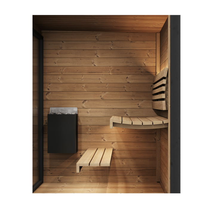 SaunaLife - Garden Luxury Series GL4 Outdoor Sauna Kit