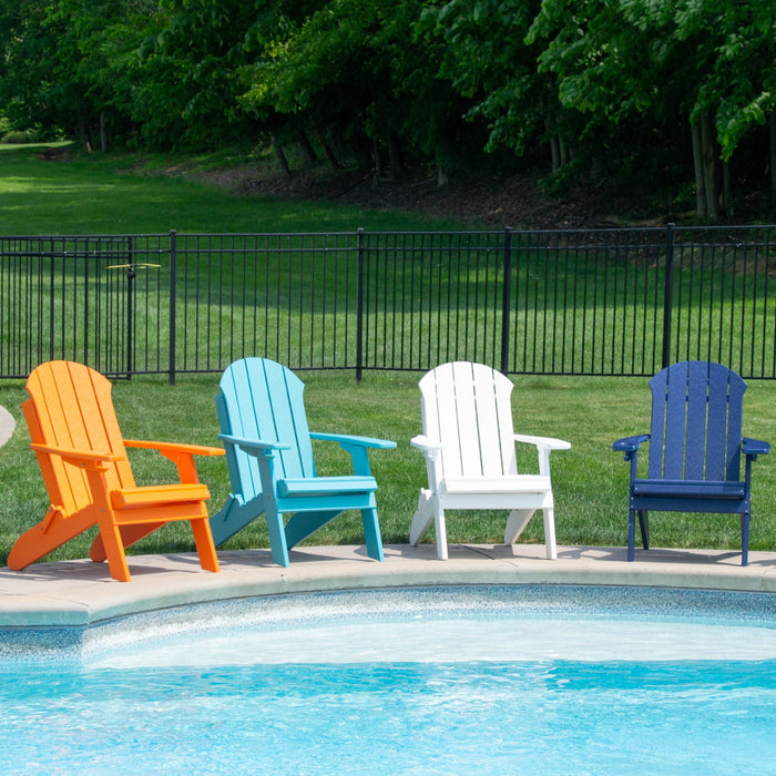 Folding Adirondack Chair with Cup Holder