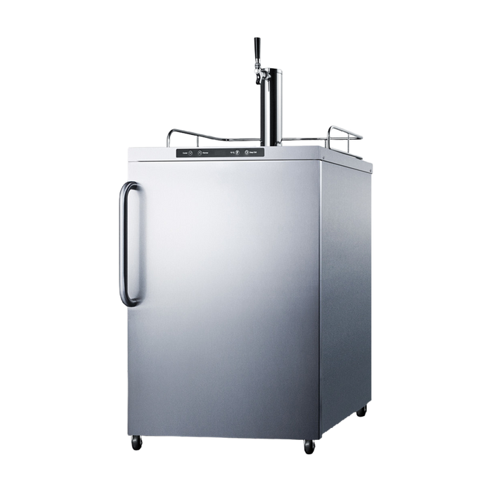 Summit - 24" Outdoor Rated Stainless Steel Kegerator - Single Tap