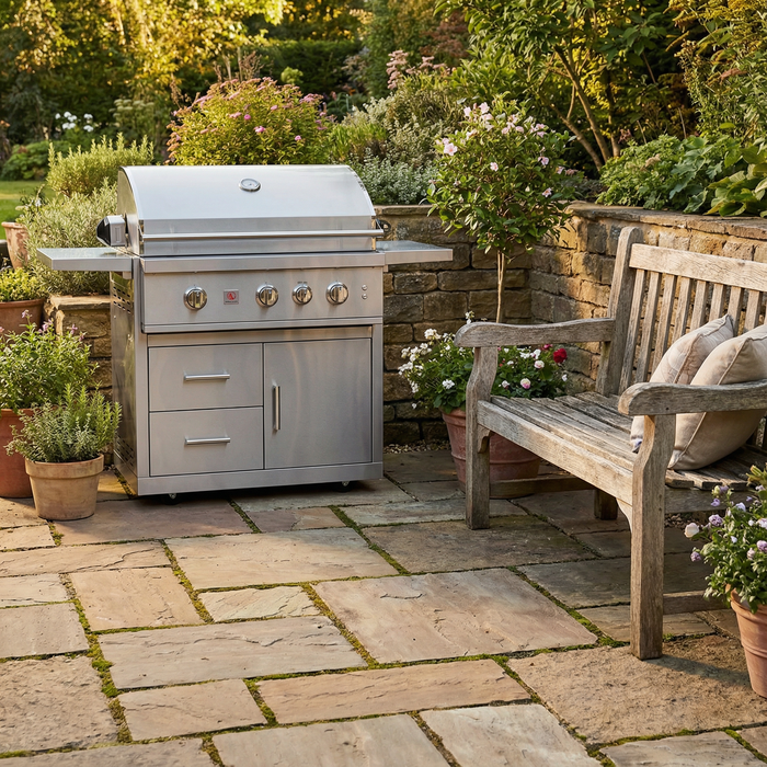 Summerset - TRL Pro 32″ Freestanding Gas Grill (with Deluxe Cart)