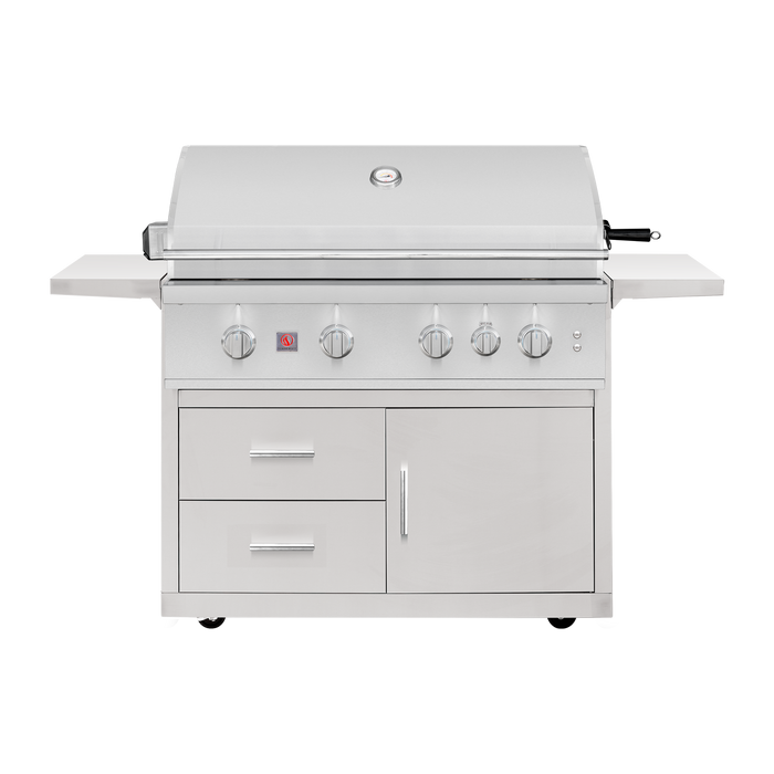 Summerset - TRL Pro 40″ Freestanding Gas Grill (with Deluxe Cart)