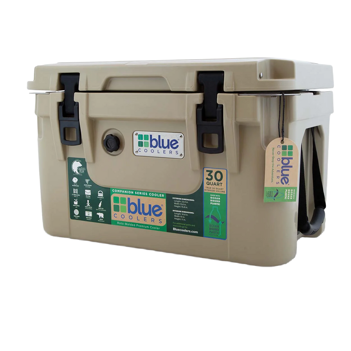 Blue Coolers - 30 Quart Companion Series Roto-Molded Cooler