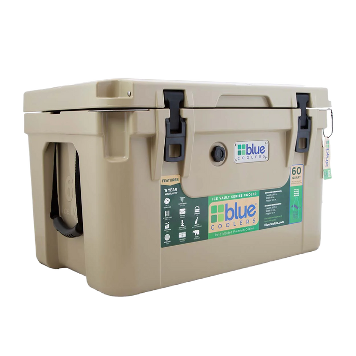 Blue Coolers - 60 Quart Companion Series Roto-Molded Cooler