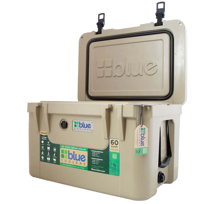 Blue Coolers - 60 Quart Companion Series Roto-Molded Cooler