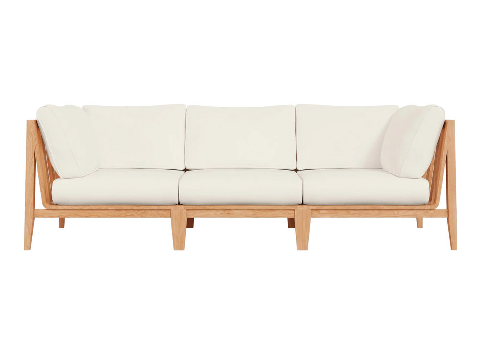 Teak Outdoor Sofa - 3 Seat