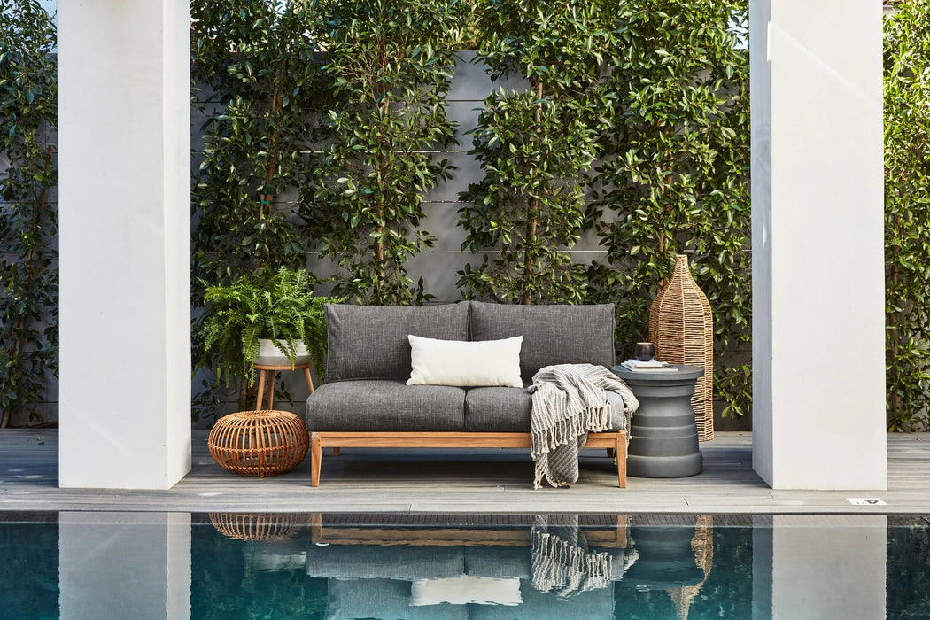Teak Outdoor Armchair Conversation Set