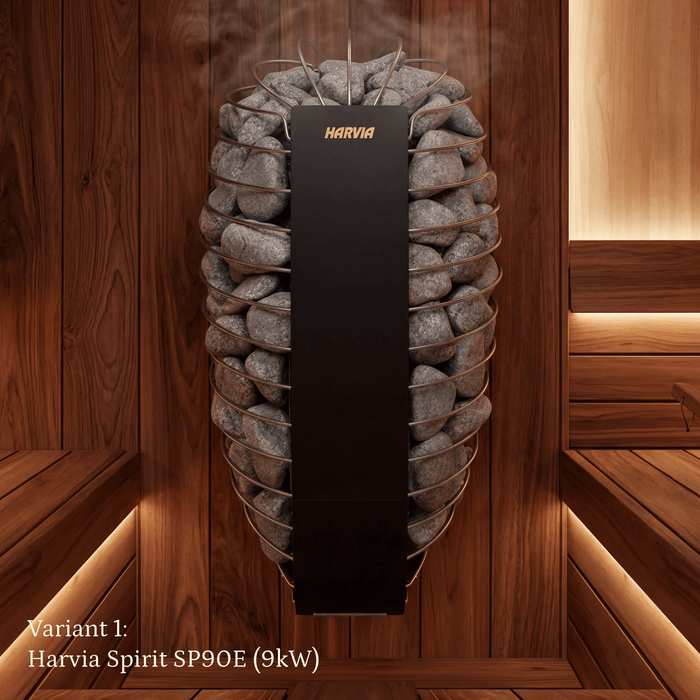 SaunaLife - Garden Luxury Series GL6 Outdoor Sauna Kit