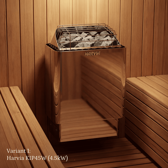 SaunaLife – Cube Series CL3G Outdoor Sauna Kit