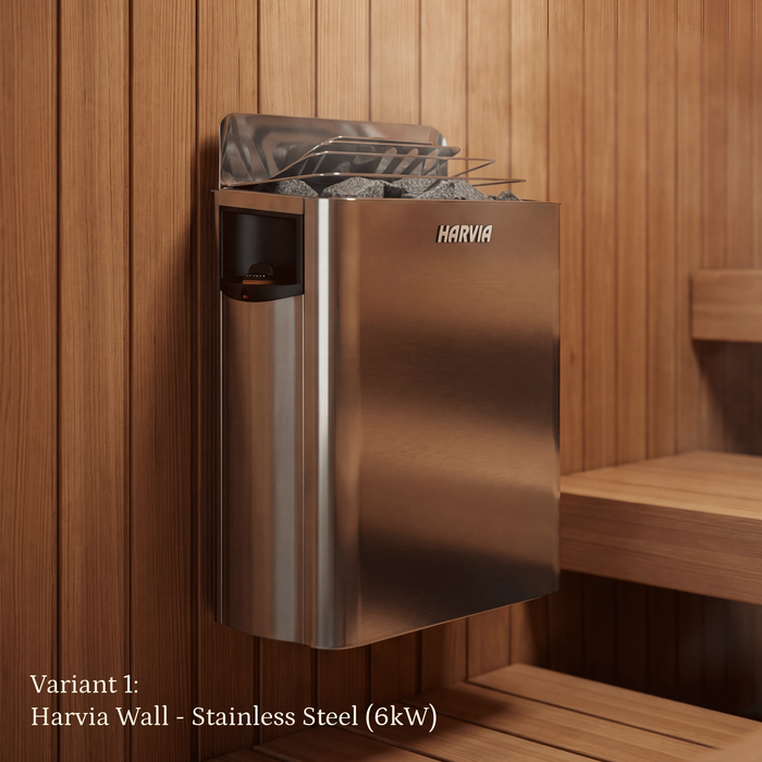 SaunaLife - Ergo Series E6 Barrel Sauna Kit