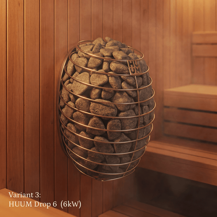 SaunaLife - Ergo Series E7 Barrel Sauna Kit