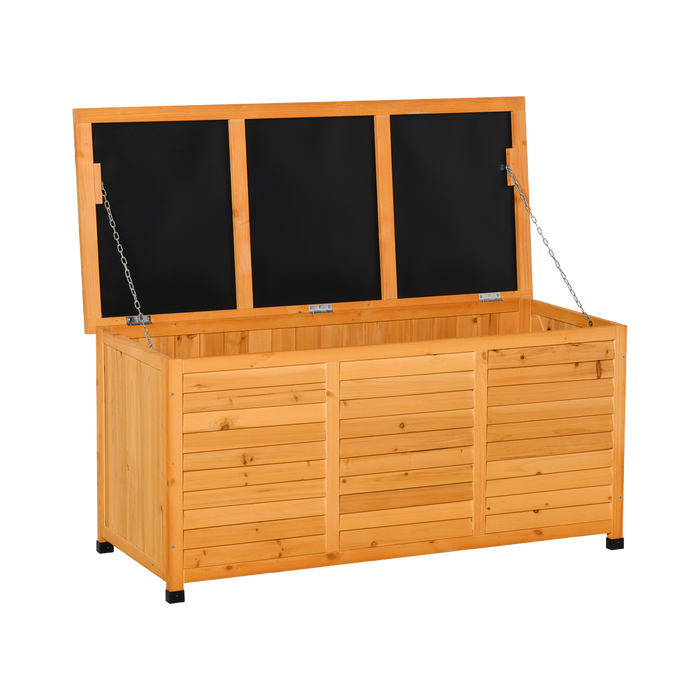 Wood Deck Storage Box - 75 Gallon