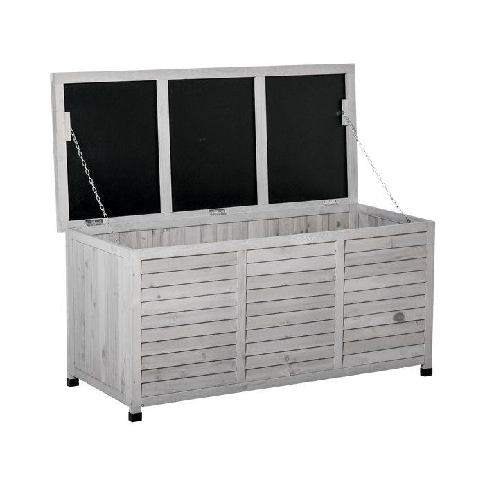 Wood Deck Storage Box - 75 Gallon