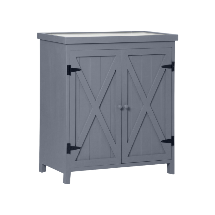 Wooden Outdoor Storage Cabinet