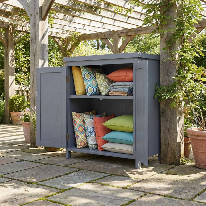Wooden Outdoor Storage Cabinet