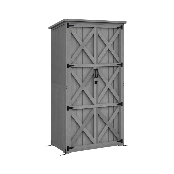 Wood Storage Shed – Asphalt Roof