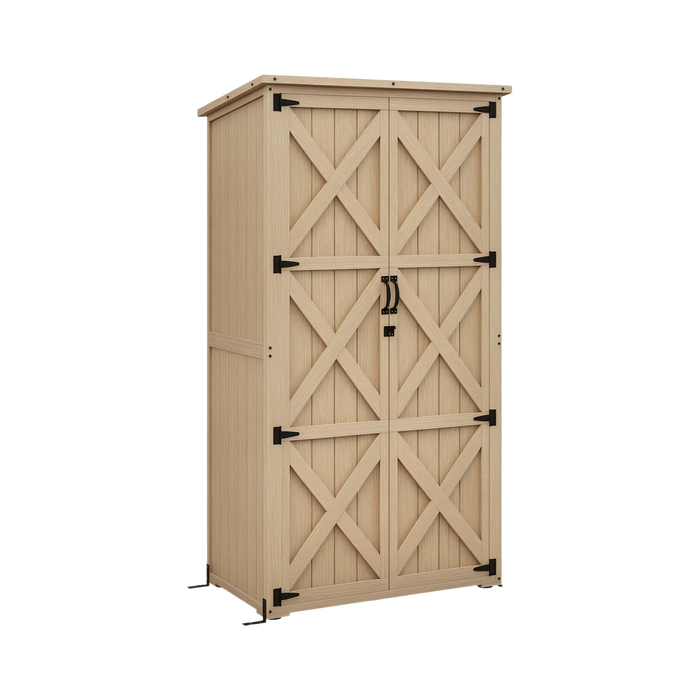 Wood Storage Shed – Asphalt Roof