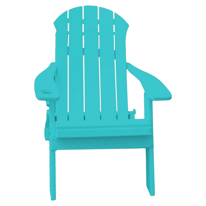 Folding Adirondack Chair with Cup Holder
