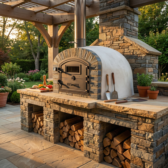 Lisboa Stone Arch Premium Pizza Oven
