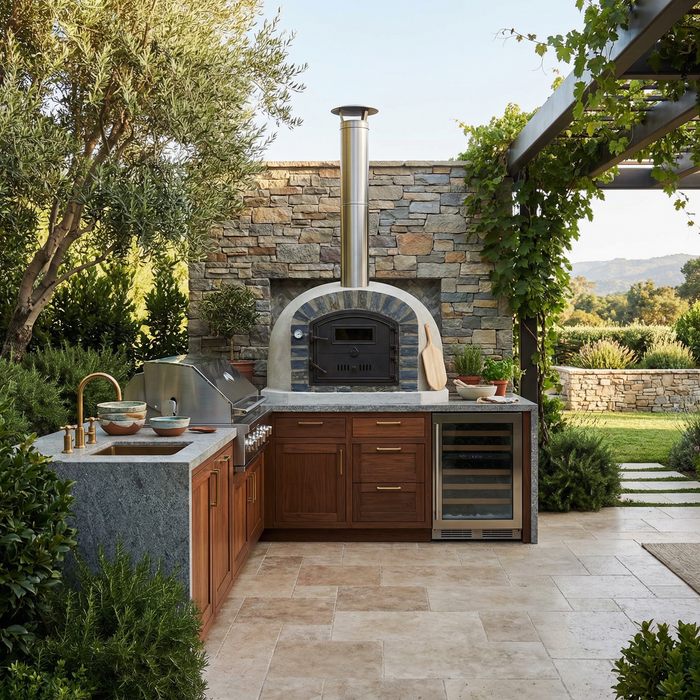 Lisboa Stone Arch Premium Pizza Oven