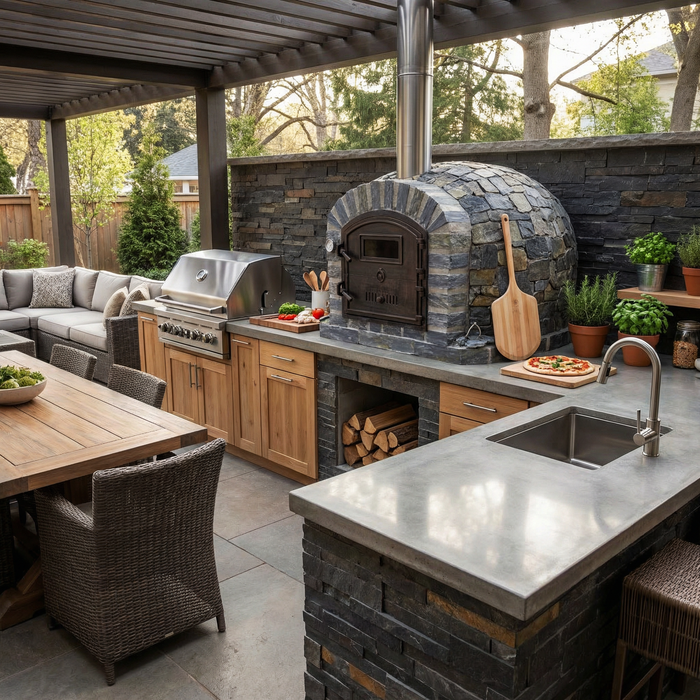 Lisboa Stone Finish Premium Pizza Oven