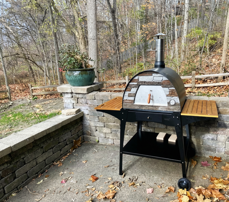 Maximus Mobile Pizza Oven - Black