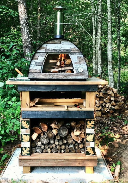 Maximus Mobile Pizza Oven - Black
