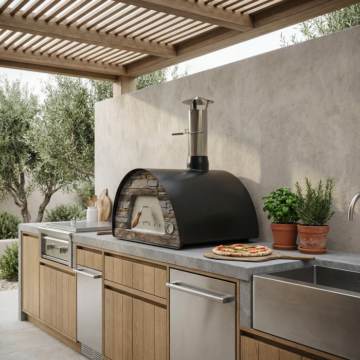 Maximus Mobile Pizza Oven - Black