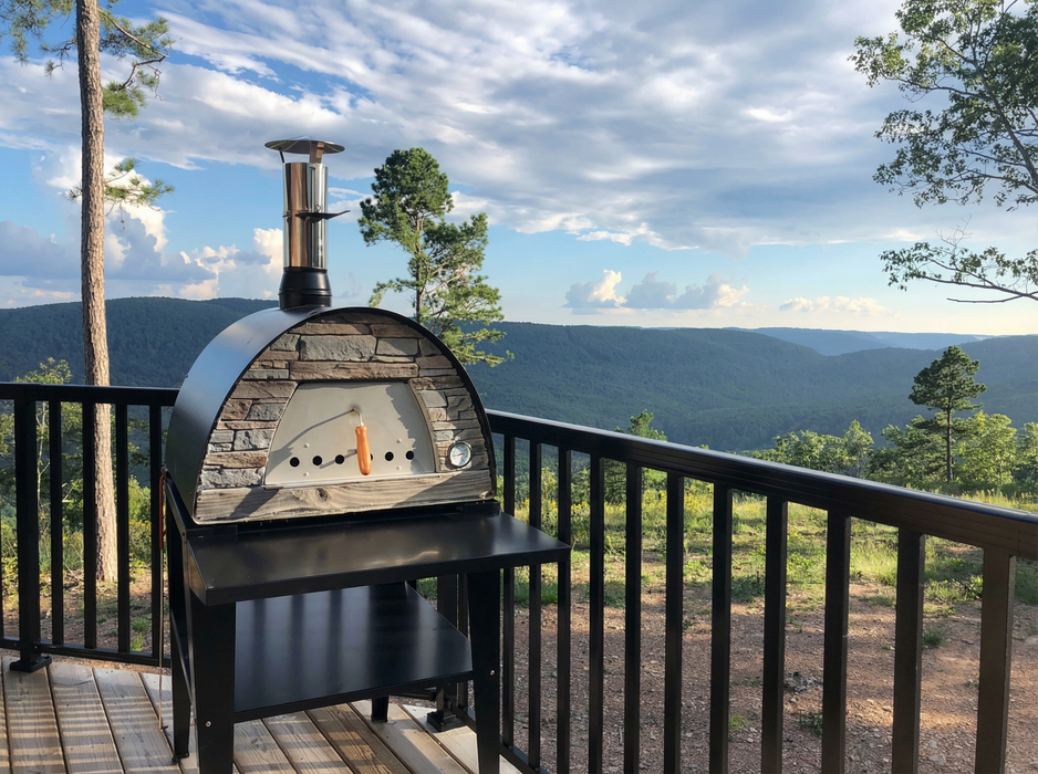 Maximus Mobile Pizza Oven - Black