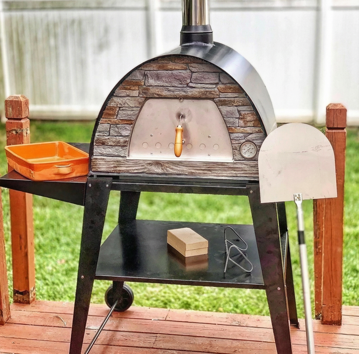 Maximus Mobile Pizza Oven - Black