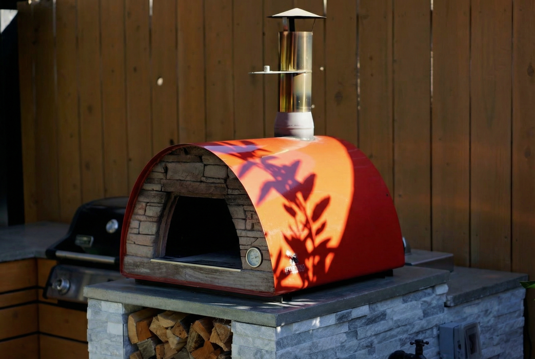 Maximus Mobile Pizza Oven - Red