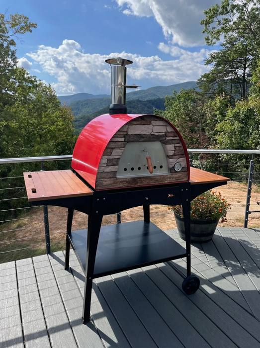 Maximus Mobile Pizza Oven - Red