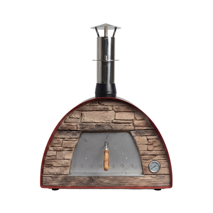Maximus Mobile Pizza Oven - Red