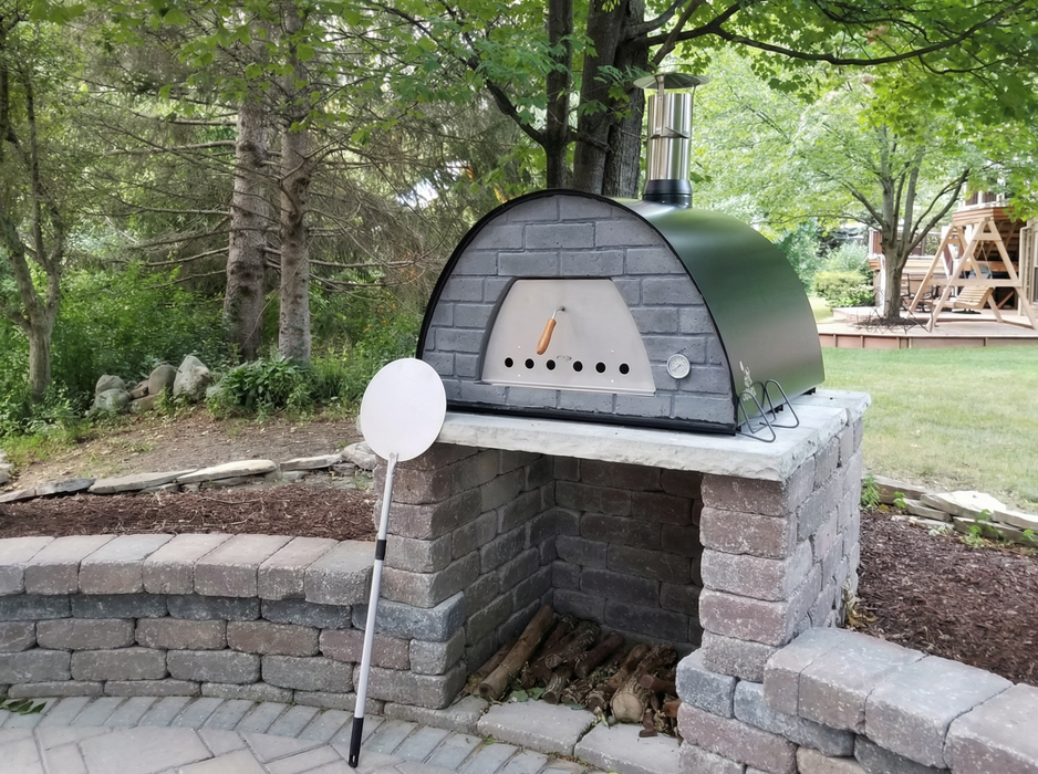 Maximus Prime Large Portable Wood-Fired Pizza Oven - Black