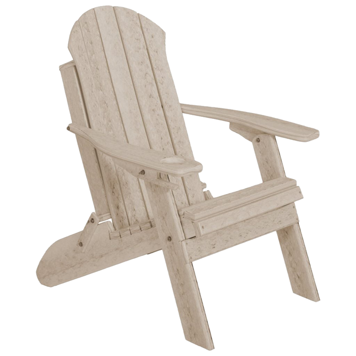 Folding Adirondack Chair with Cup Holder